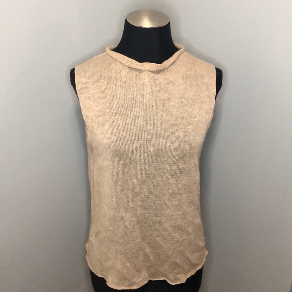 Eileen Fisher Linen Cami Tank Top